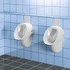 TOX Urinal & Wash Stand Mounting Piss-Fix XL M10, Chrome,