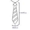 HAVILAH MODE One-Touch Necktie, Washable, Long, Glossy/Business/Job Hunting, Ceremonial Occasions,