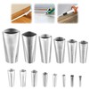 One Set of One-Piece Stainless Steel Nozzles 14pcs Universal Integrated