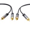 PremiumCord RCA HQ Cable 2 x RCA Male to 2