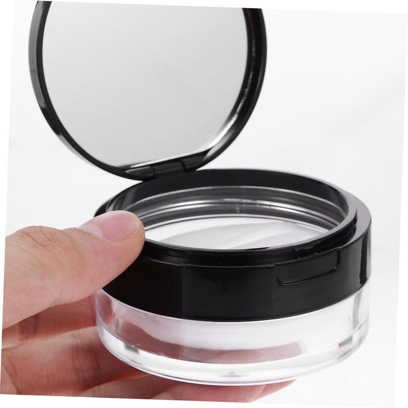 Mikinona Cosmetic Case with Puff Makeup Case Empty Puff Holder