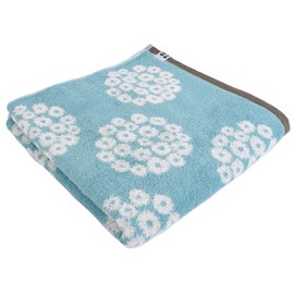 Kosugizen Onnela pieni 1 Piece Mini Bath Towel Yippie Blue 50 x 100 cm Reversible Compact AMON-5603-1BL