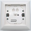 Huber Motion 180° Motion Detector, White, Recessed, Flush-Mounted, Energy-Efficient
