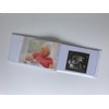 Grandparent Gifts 1st Granddaughter Brag Book white faux-suede Hold 32