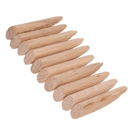 50Pcs Pocket Hole Plug 9.5mm Wooden Dowel Pocket Hole Jig Woodworking Tool Jig Accessory Part Set Kit (Oak)