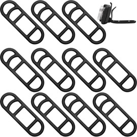 12 Pcs Bike Rubber Straps Bike Light Mount Bicycle Light Band Bicycle Silicone Band for Flashlight Cell Phones Speaker Holder Handlebar Sets