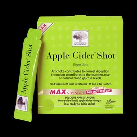New Nordic Apple Cider Shot Apple Flavour 2000mg 15 Sachets