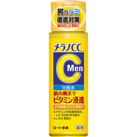 Melano CC Men's Medicated Anti-Blemish Whitening Lotion with Fresh Lemon Scent, 5.7 fl oz (170 ml)