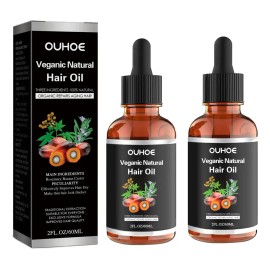 R Aceite Para El Crecimiento Del Cabello, 2 Unidades, 60 Ml