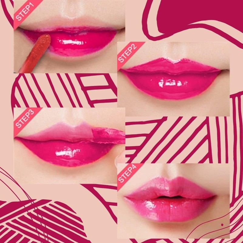 Labial Tinta Indeleble Larga Duración Peel Off Lip Gloss -
