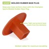 Champion Sports Orange Rubber Baseball Anchor Plug: Champion Sports Heavy