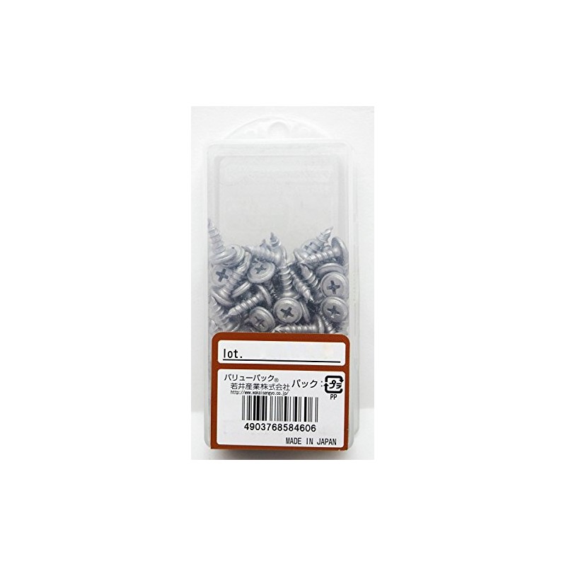Wakai Sangyo KKW13V Deca Head Wood Crack Prevention Screws, 0.1
