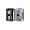 PENCIL SHARPNER - METAL- ONE HOLE PACK OF TWO BLACK