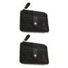 Retro Card Bag,2PCS Korean Style Coin Purse,Small Slim Wallet,Multiple Card
