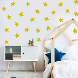 500 Pcs Gold Star Shape Stickers 2 Inch Metallic Foil School Kids Reward Labels Christmas Decoration Stickers Kids Reward Behavior Chart Labels for Students Teacher DIY Crafts Supplies