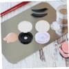 Outanaya 6pcs Cosmetic Containers Blush Organizer Magnetic Pan Eyeshadow Box