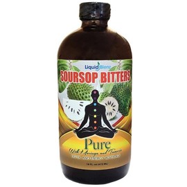 Liquid Blenz Pure Soursop Bitters with Natural Moringa & Turmeric – Herbal Healthcare Supplement for Digestion, Immunity, and Overall Wellness