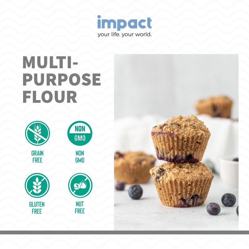 Impact - Conventional Cassava Flour, Gluten, Grain, Dairy, Soy &