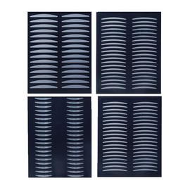 4 pieces Eyelid Lifter Strips Double Eyelid Tape Eyelid Tape Eyelid Sticker Breathable Natural Invisible Instantly Enlarge the Eyes Long-Lasting TwoTypes Waterproof Invisible