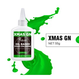 food coloring Oil based Xmas Green, 55g