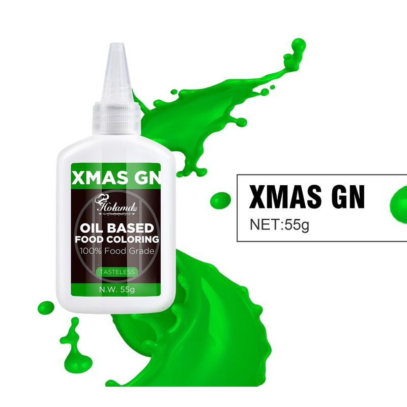 food coloring Oil based Xmas Green, 55g
