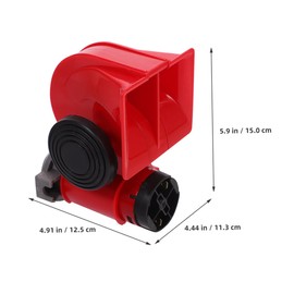 Alipis Train Horn for Pickup Trucks Electric Horn with Superior Sound Quality Easy Installation Durable Design for Cars and Motorcycles