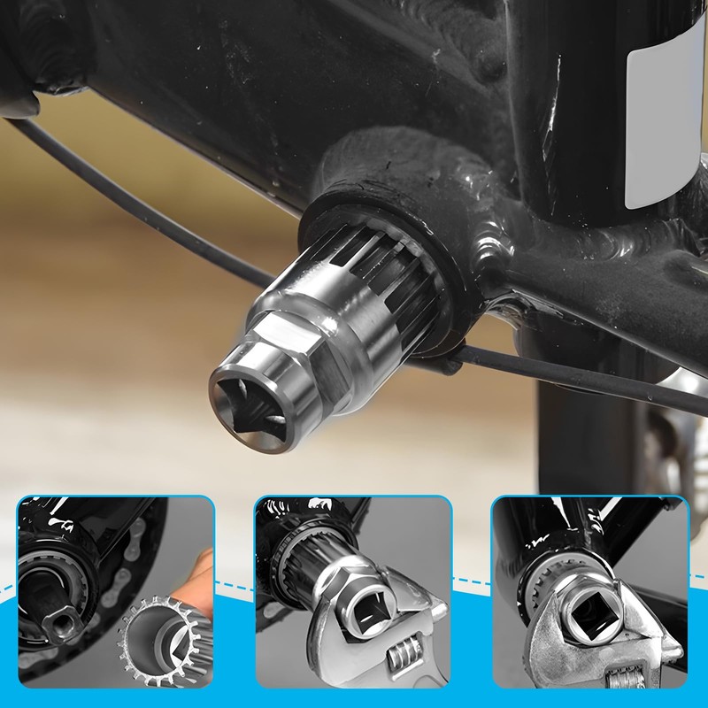 Smomend Bicycle Bottom Bracket Remover, 24 mm Universal Crank Puller