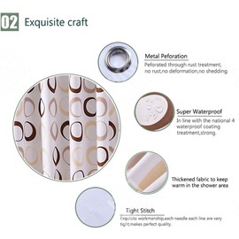 HGOD DESIGNS Animal Shower Curtain,Farm Animals Cute Newborn Goat and Chickens Polyester Bath Shower Curtain Size 60x72 Inch