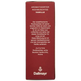 Dallmayr Rooibuschtee Vanille, 2er Pack (2 x 100 g)