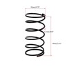TOP-VIGOR 10Pcs Compression Spring, 1.2mm Wire Dia, 20mm OD, 40mm