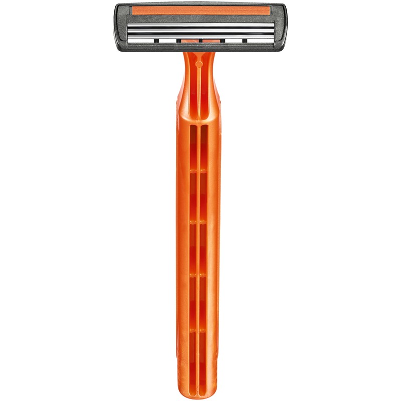 BIC 3 rasoi monouso da uomo, a testa fissa, tripla