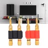 Banana Plug, 2Pcs Stackable Banana Male Plug Banana Plug 2
