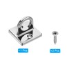 PATIKIL Pad Eye Plate U Hooks, Metal Ceiling Hook Wall