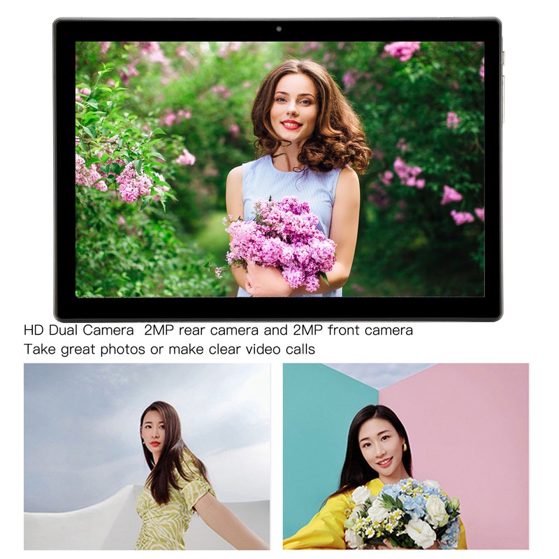for Android 10 Tablet 10.0 Inch IPS HD Large Screen