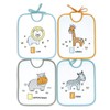 Ti TIN - Pack of 4 Waterproof Bibs for Babies