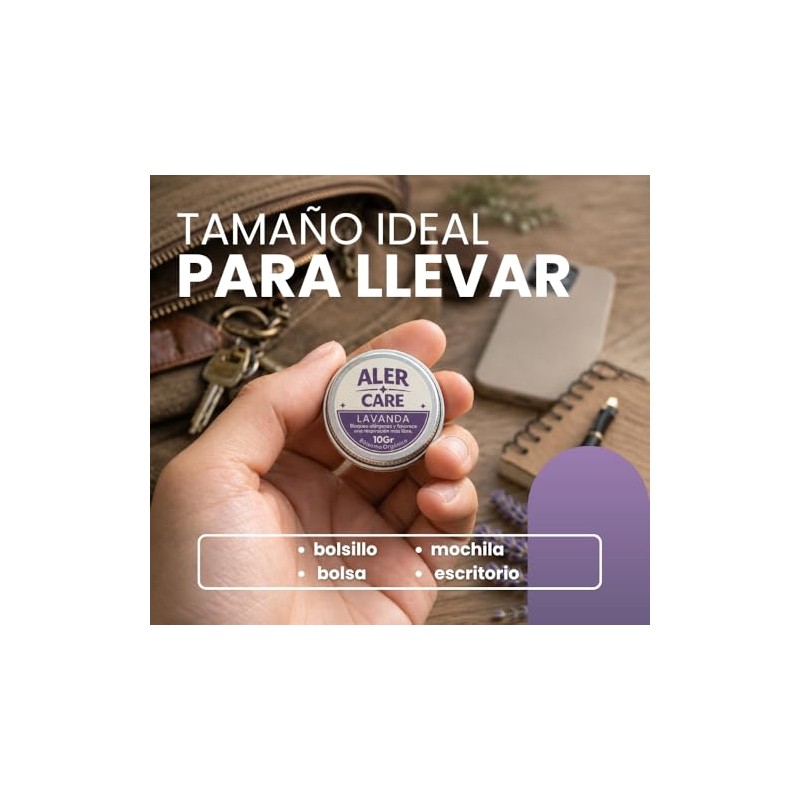 Alercare Bálsamo Nasal Orgánico 10gr Ayuda Alergias Por Polvo Polen