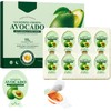Face Masks Pack of 8, Avocado Mask, Moisturising Sleep Mask,