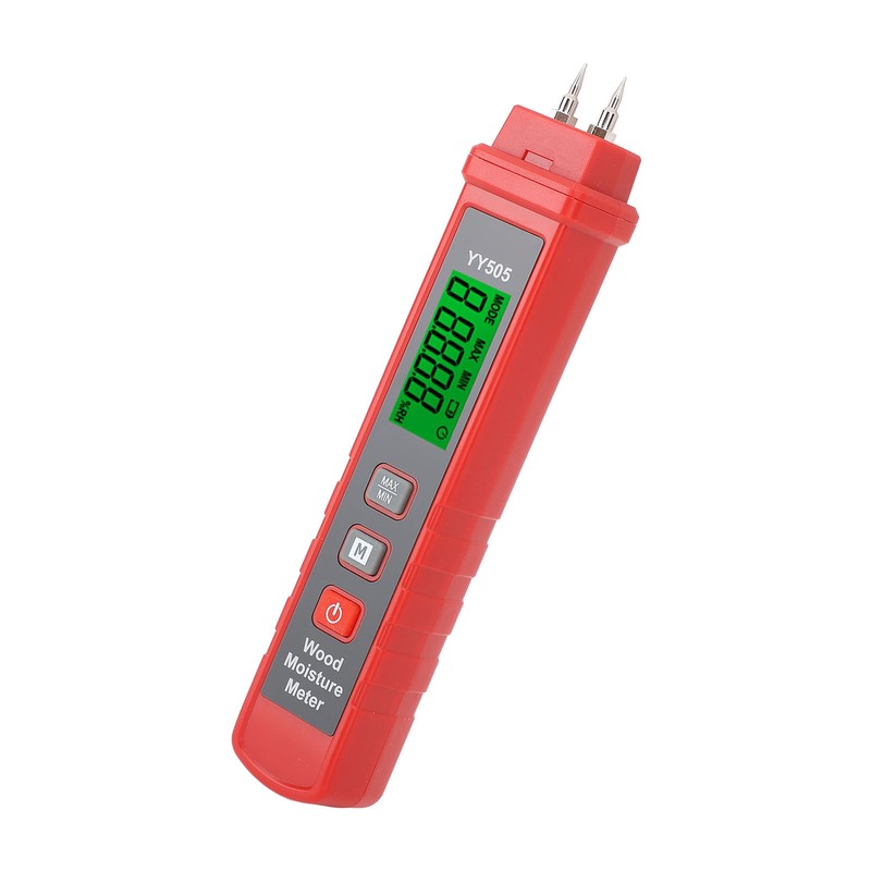 Wood Moisture Meter Professional High Accuracy Digital Handheld LCD Moisture