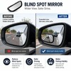 Blind Spot Mirror for Cars – Adjustable Wide-Angle Convex Mirror