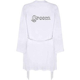 Azeeda Large 'Groom' Adult Dressing Robe/Gown (RO00007128)