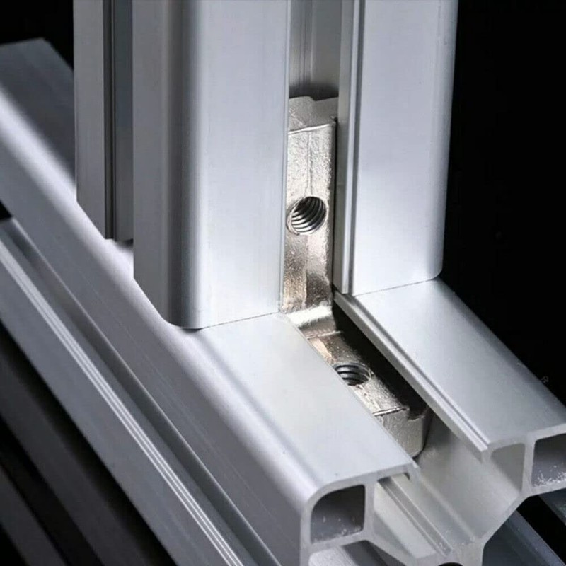 Bohaner T Slot T-Nut Inner Angle Aluminium Profile Angle Angle