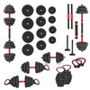 6-in-1 HMS SGN120 Weight Set (Barbell Dumbbell and Kettlebell) 20