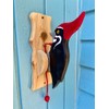 Male Pileated Woodpecker Door Knocker