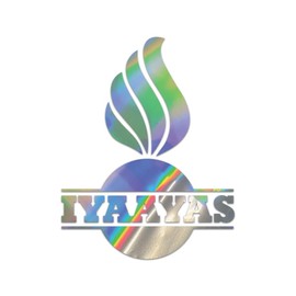 IYAAYAS Premium Sticker Decal Oil Slick Rainbow Holographic Metallic pisspot Bomb munitions Ammo ammos - Oil Slick - 6.22" W x 8" H