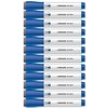 U Brands Low Odor Dry Erase Markers with Erasers, Chisel