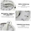 STOBAZA Cooking Countdown Timer Mechanical Kitchen Reminder with Scale Easy