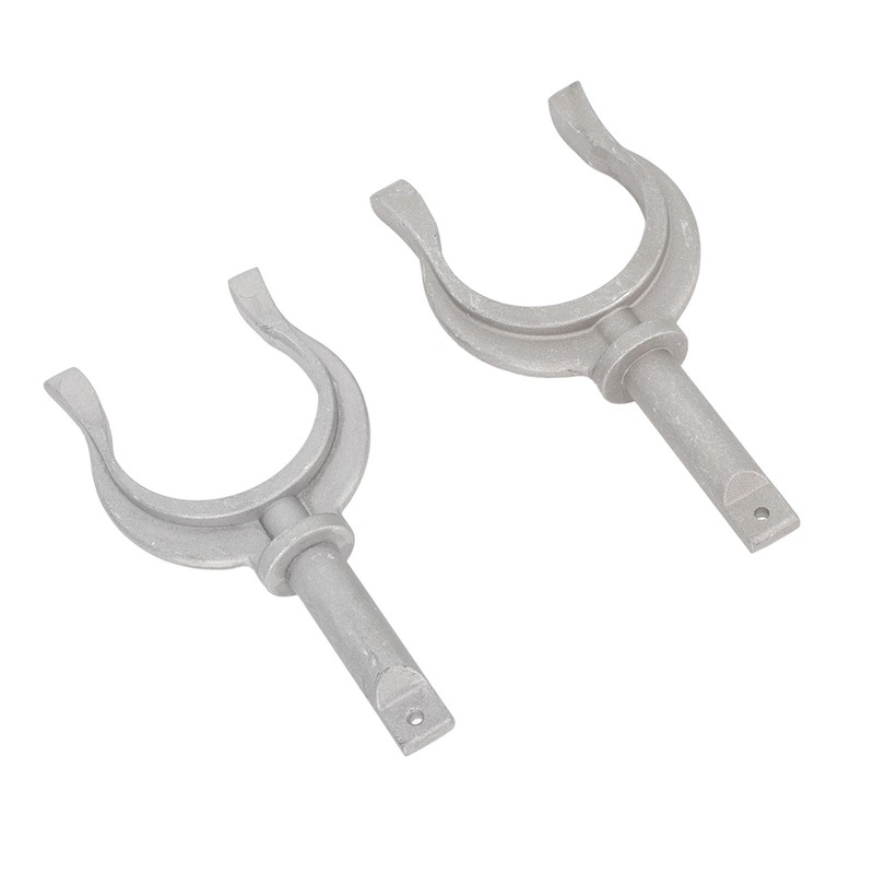 2Pcs Rowlock Socket Bracket 2in Aluminum Portable Durable Side Mount