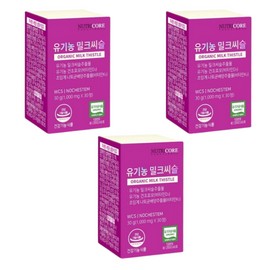 Nutricore Organic Milk Thistle 30 tablets x 3 boxes / 뉴트리코어 유기농 밀크씨슬 30정 x 3박스