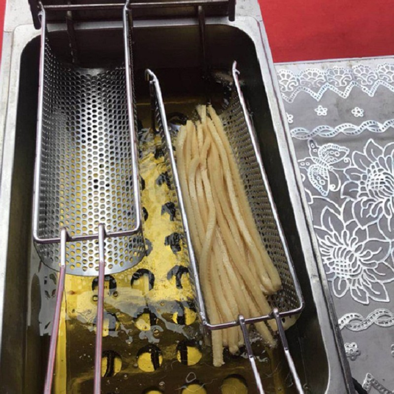 French Fries Basket 304 Stainless Steel Food Grade Thick Flexible