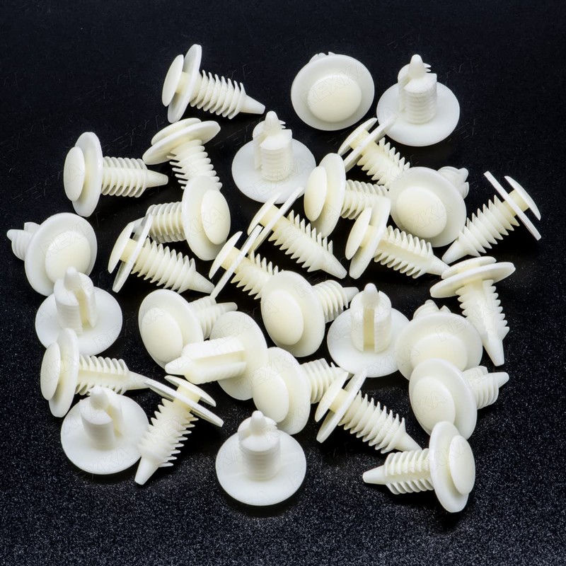 Rexka 30pcs Door Trim Panel Retainer Clips 6503709 for Dodge